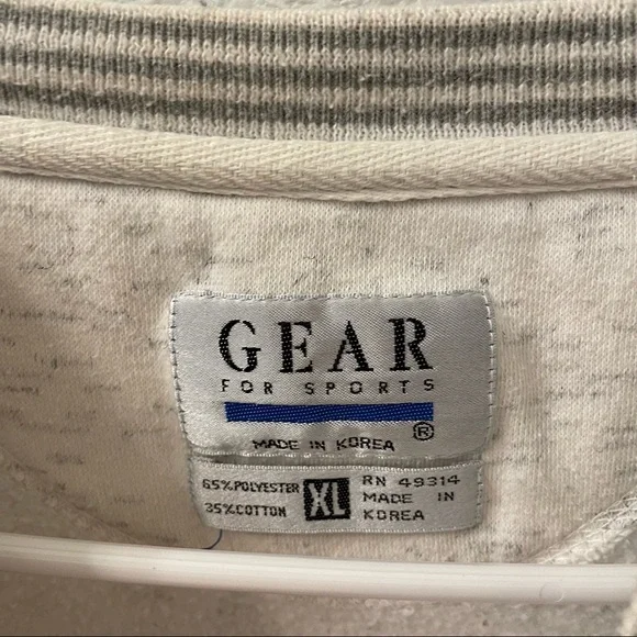 NASA Kennedy space center pullover sweatshirt gray VTG XL - Picture 7 of 7